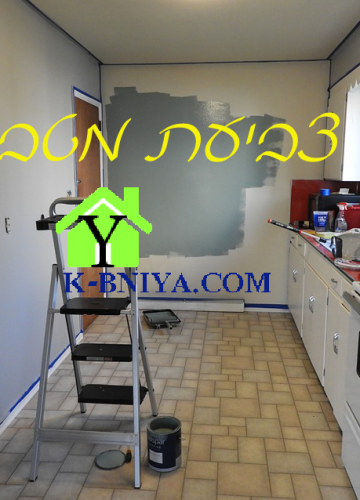 צביעת מטבח במסגרת שיפוצים